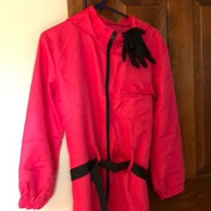 Squid games costume size Mens small